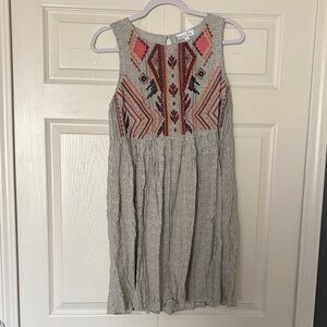 Grace & Lace Dress with Embroidery